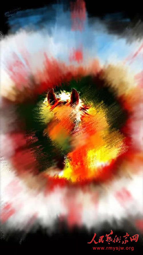 印象派牧民画家特·宝音德力格尔 印象派牧民画家特·宝音德力格尔