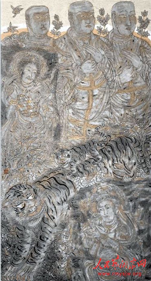 �����¹������黭�����ж��������񱦿���������Ʒչ��