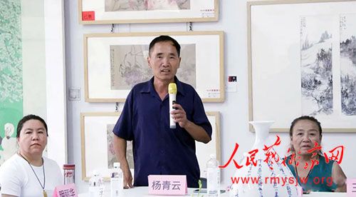 �ܹݳ�ί����̸���ڱ���һ���黭Ժ�ٿ�