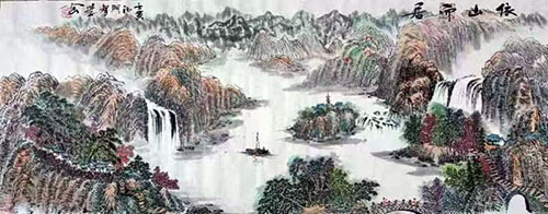 ����ѧ�黭��Ʒ�����չ