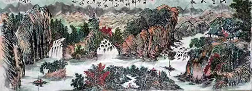 ����ѧ�黭��Ʒ�����չ